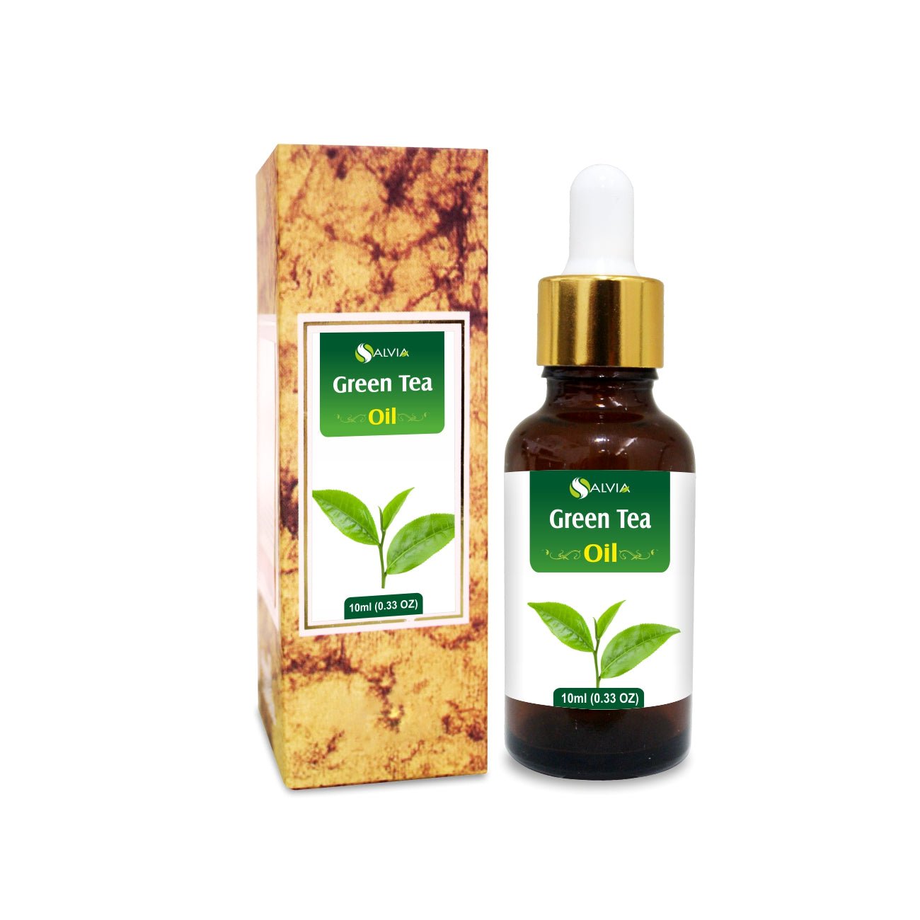 Salvia Natural Carrier Oils 10ml Green Tea Oil Salvia Natural Carrier Oils 10ml Green Tea Oil